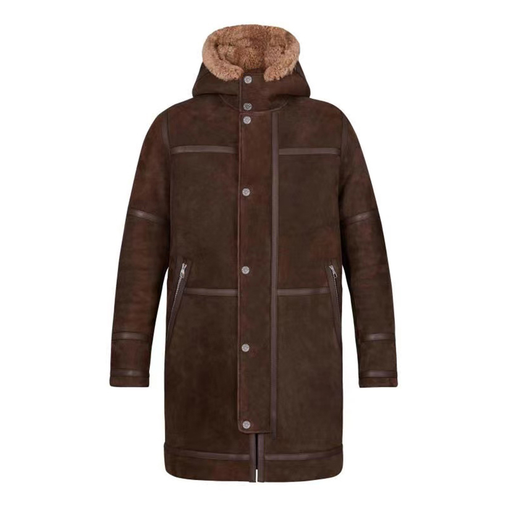 Louis Vuitton Fur Genuine Leather Long Coat #nigo5633