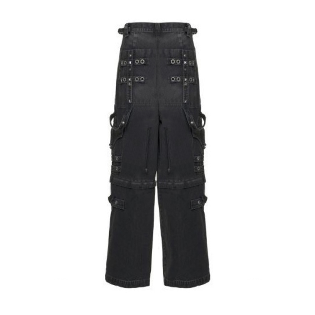 Balenciaga Woman Multi-Pocket NIGO Zipper Jeans Pants #nigo53995