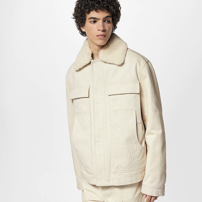 Louis Vuitton NIGO Man Belted and Zippered Jacket Coat #nigo5698