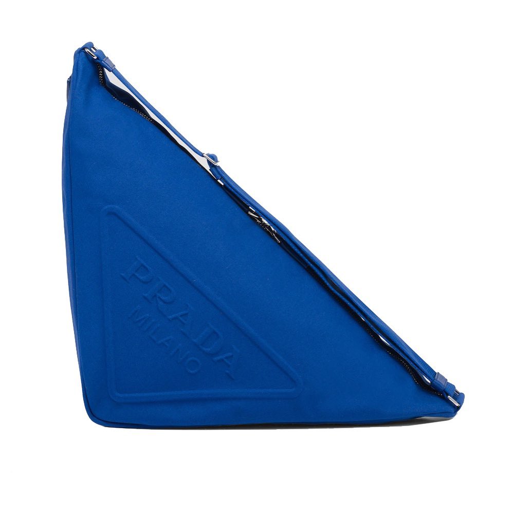 Prada Canvas Triangle Chest Bag Shoulder Bags #nigo53713
