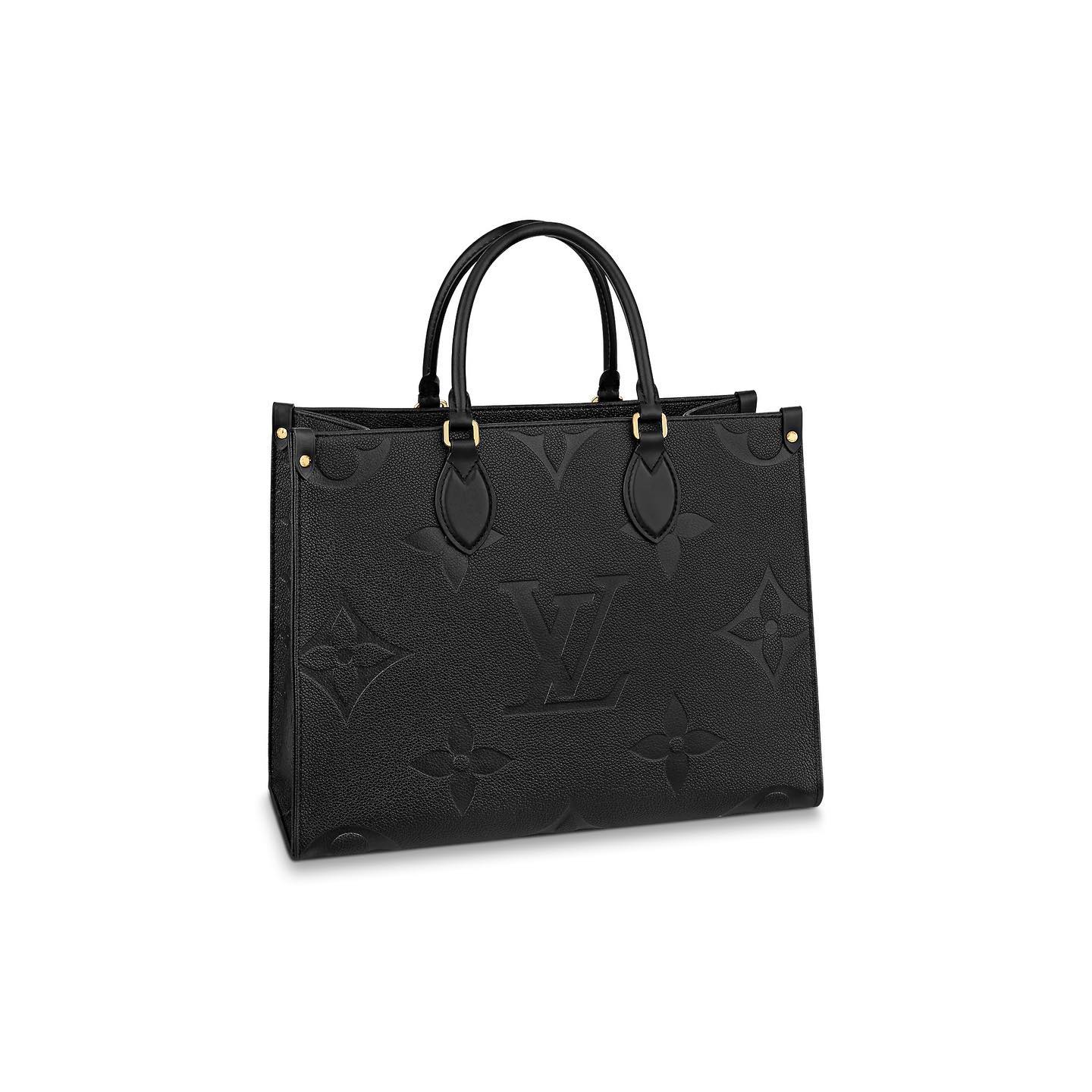 Louis Vuitton Black Printed Leather Tote Bag Bags #nigo4971