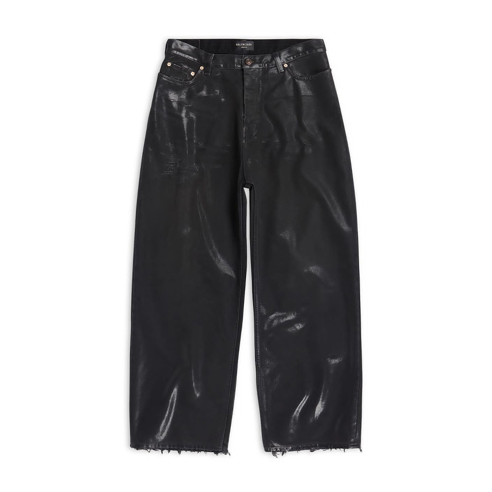 Balenciaga NIGO Man Leather Wide Leg Pants #nigo9475