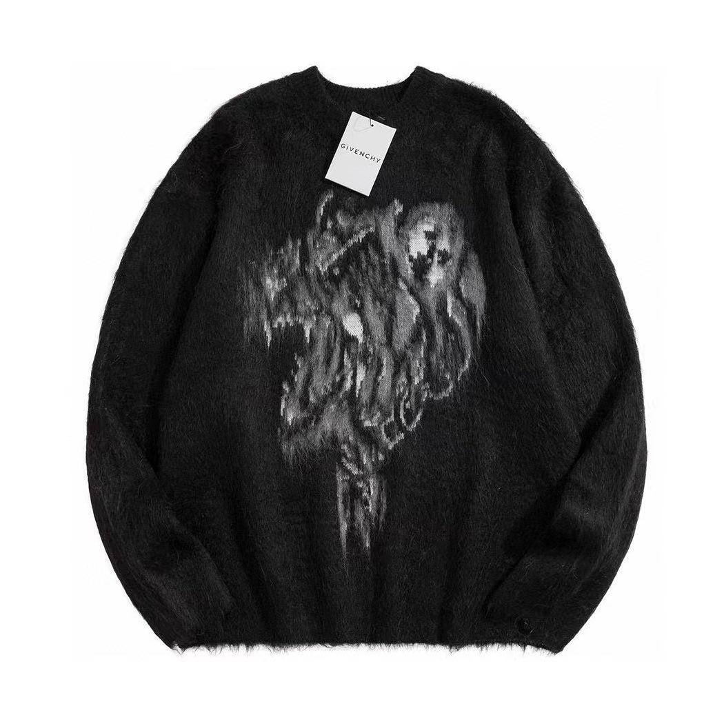 Givenchy Fall/Winter Oversized Mohair Knit Sweater #nigo7582