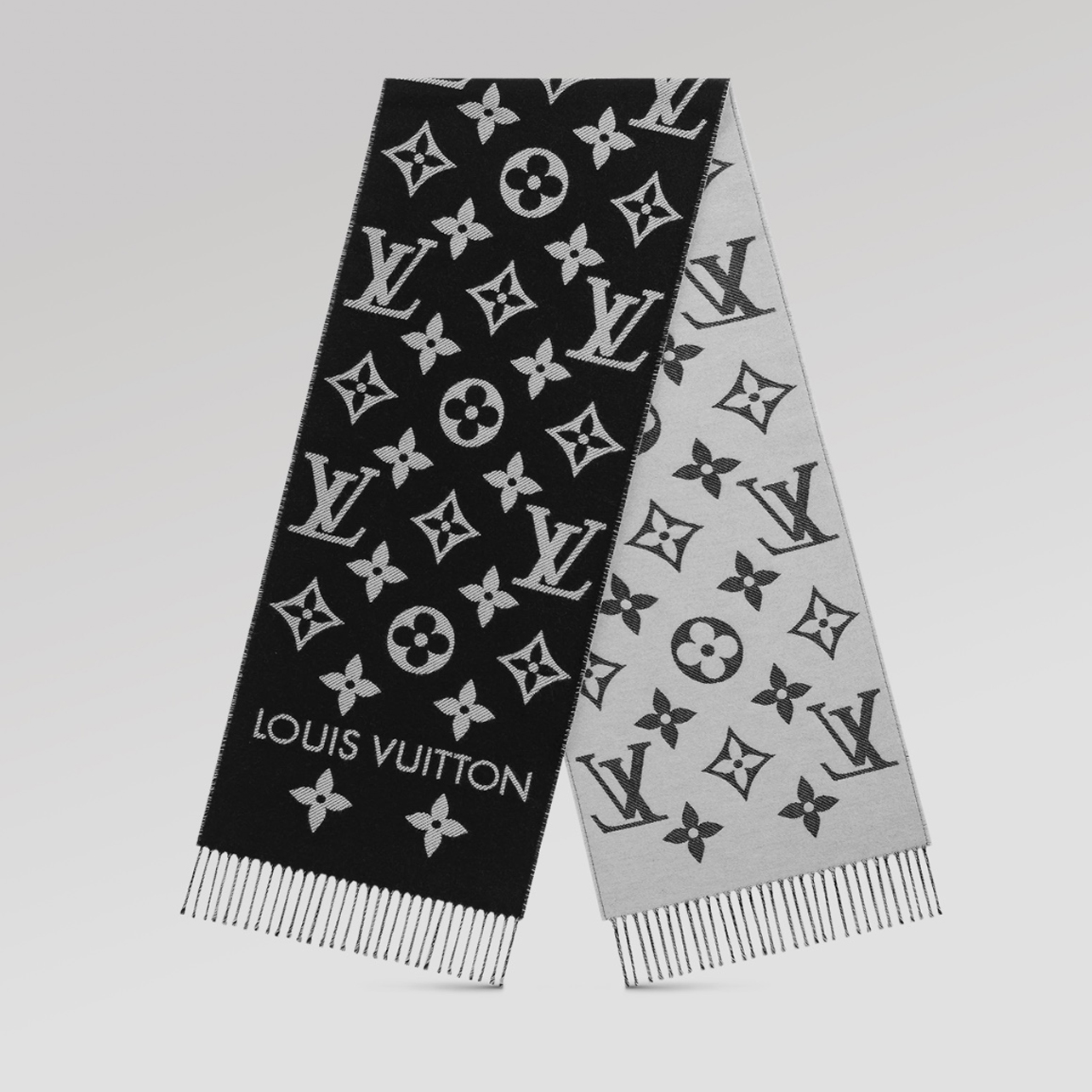 Louis Vuitton NIGO Soft Wool Long Towel Reversible Accessories Scarf #nigo56341