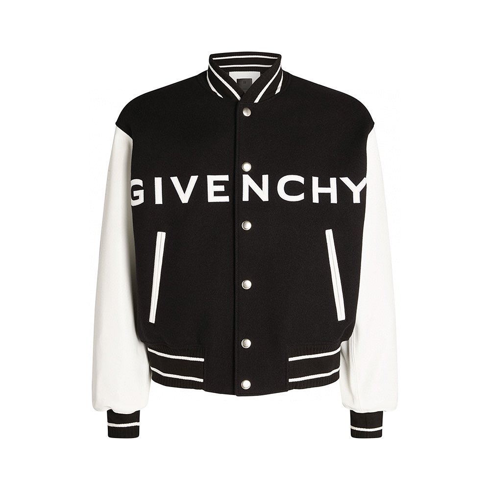 Givenchy Leather Bomber Jacket #nigo38836