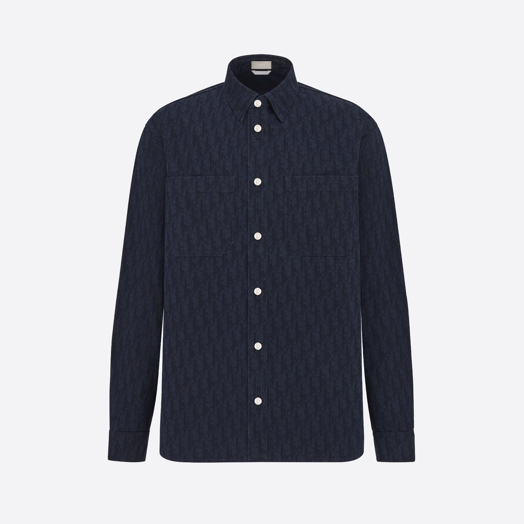 Dior NIGO Man Letter-Printed Long-Sleeved Shirt #nigo5875