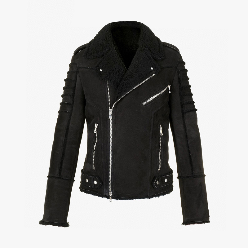 Balmain Genuine Leather Jacket Coat #nigo6493