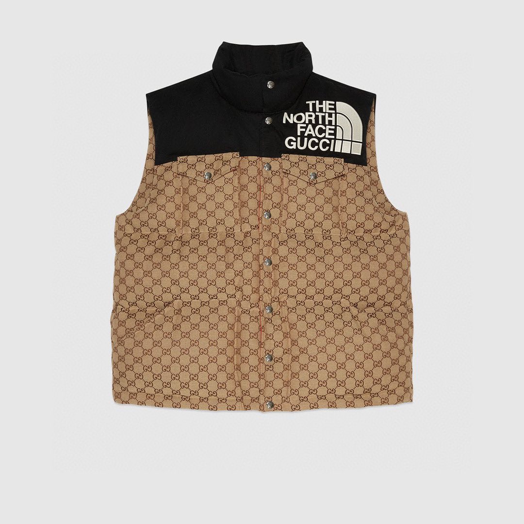 Gucci The North Face Down Jacket Padded Vest Jacket Coat #nigo6395