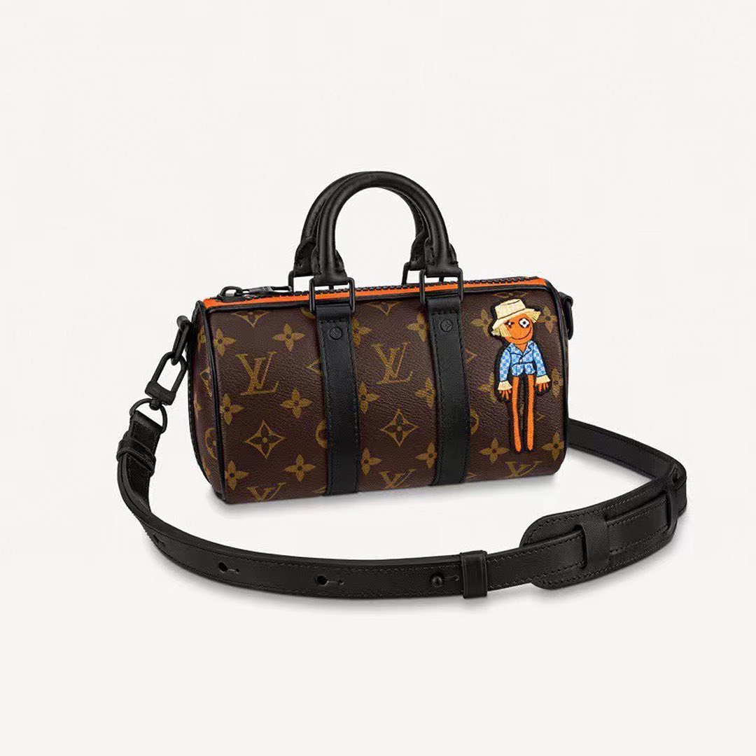 Louis Vuitton Leather Cartoon Pendant Bucket Bag Shoulder Bags #nigo56181