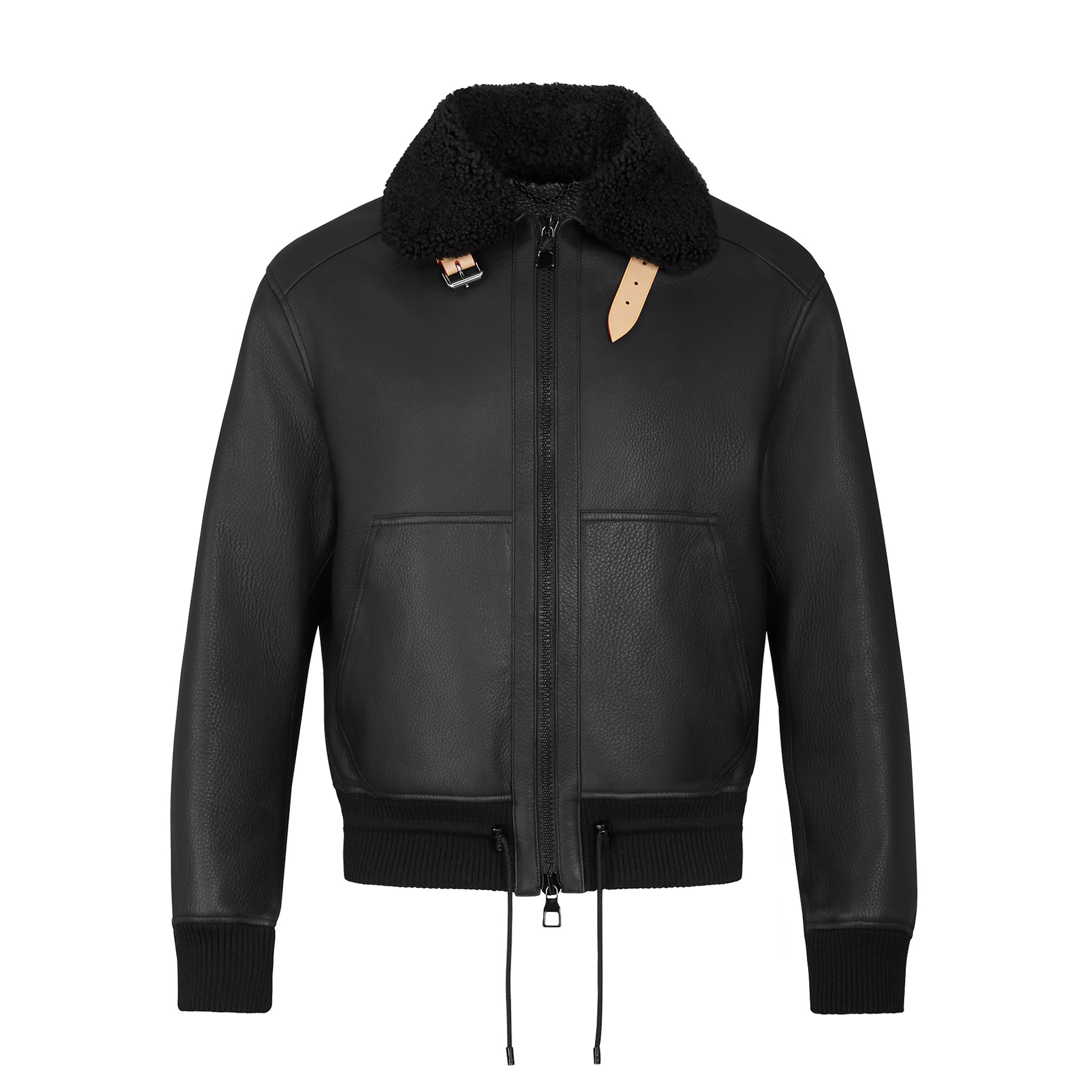 Louis Vuitton Genuine Leather Aviator Jacket #nigo866
