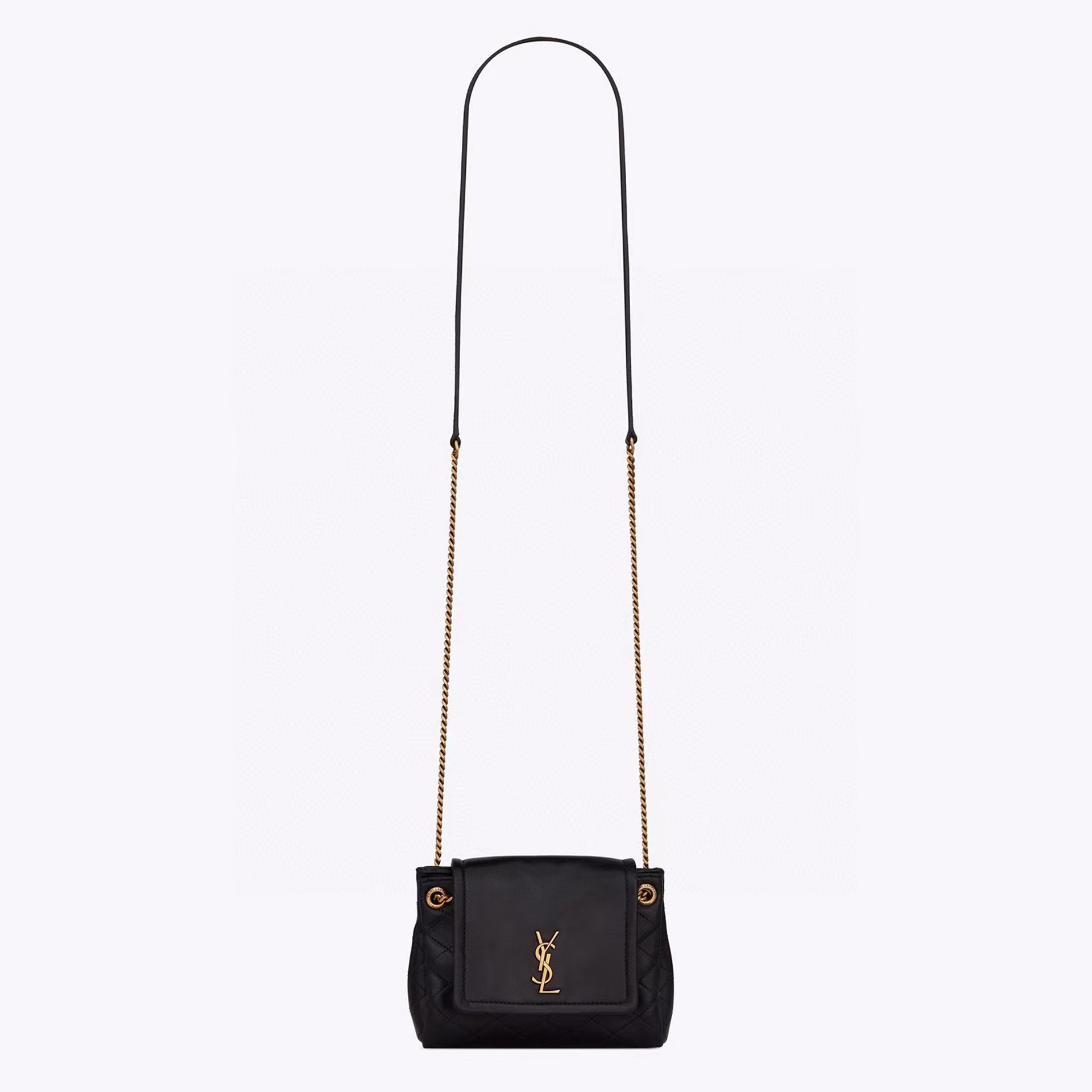 Saint Laurent NIGO Square Leather Bags Chain Shoulder Bag #nigo56484