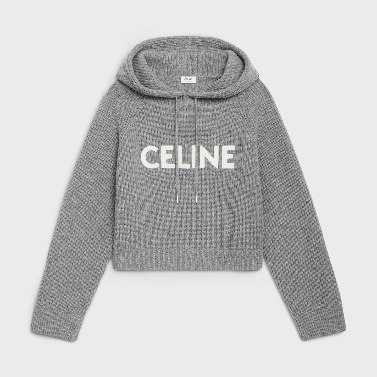 CELINE NIGO Man Knitting Sweater Hoodie Short Autumn And Winter #nigo9411