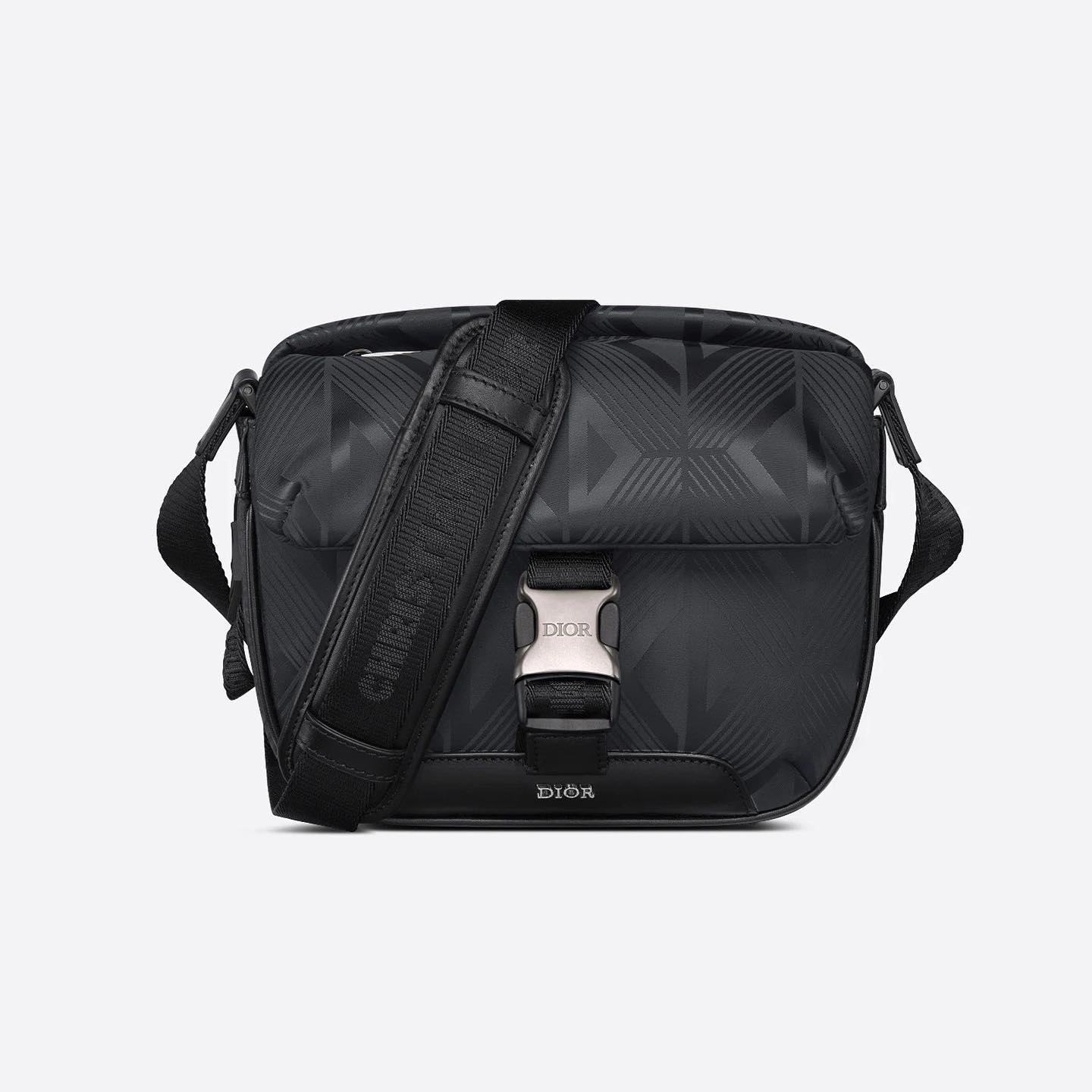 Dior NIGO Black Smooth Cow Leather Shoulder Bag Bags #nigo56562