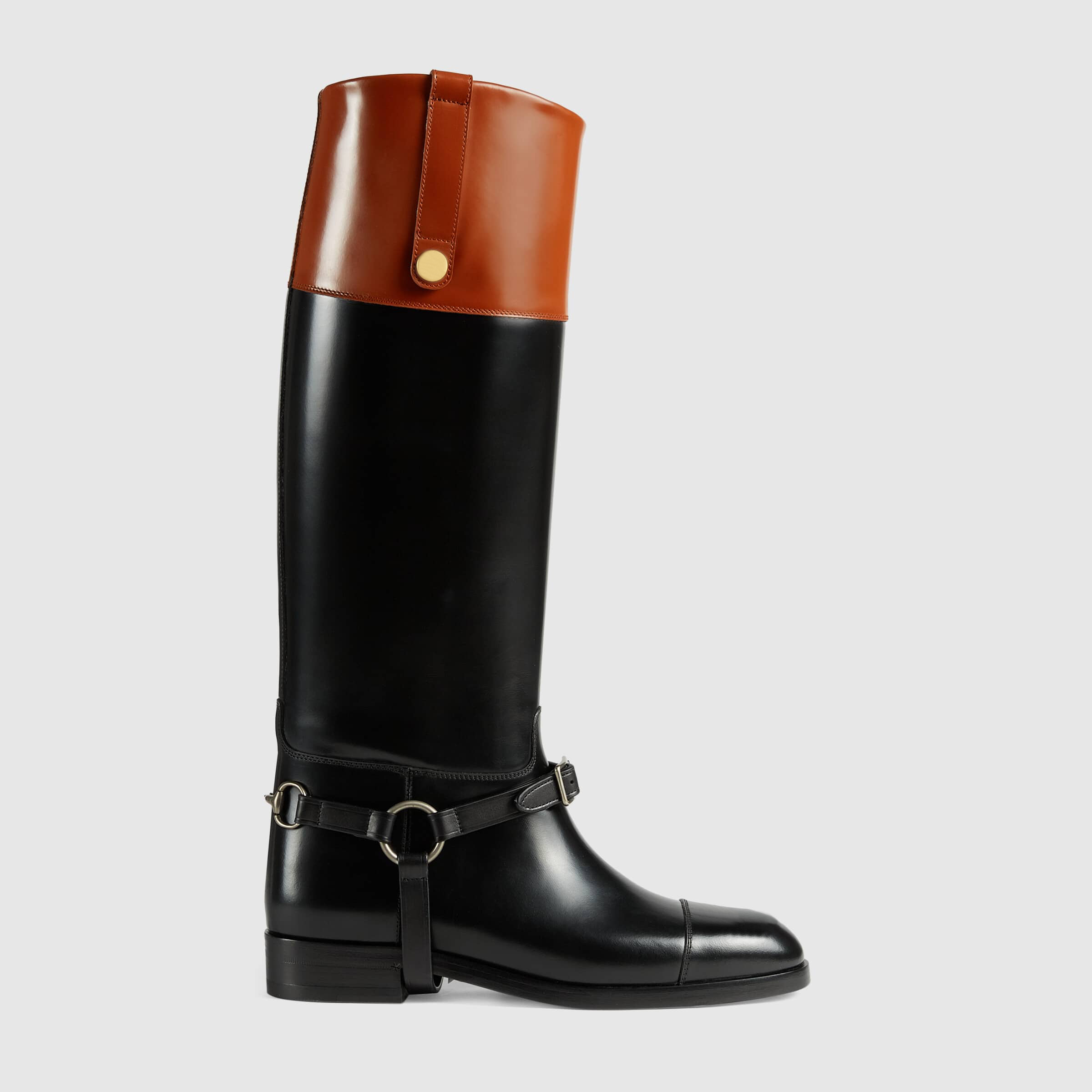 GUCCI Women's Calfskin Boots Flats Shoes #nigo51742