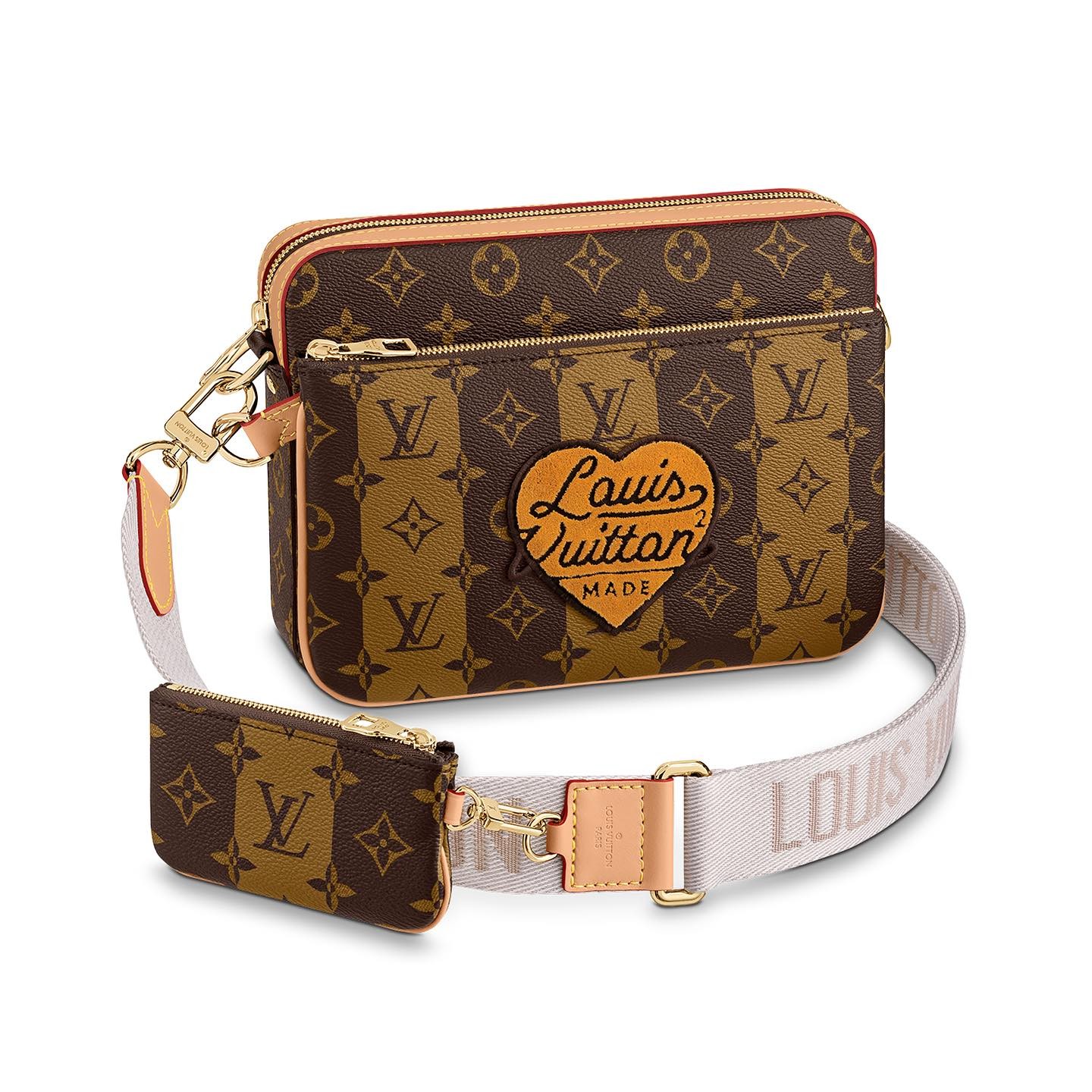 Louis Vuitton Messenger Bag Chest Bags Diagonal Leather Bag #nigo53184