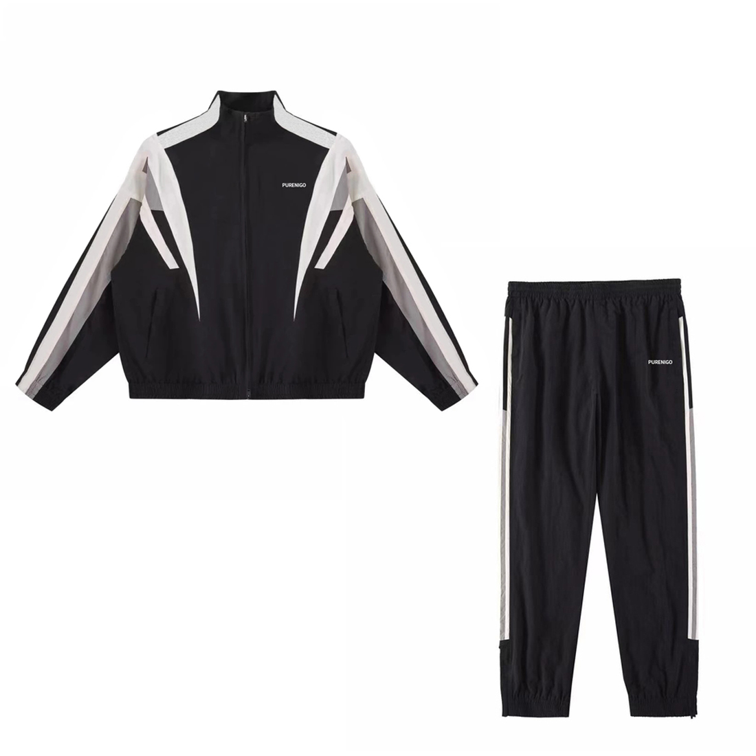 Balenciaga Zip-Up Track Jacket Trousers Track Pants Set Suit #nigo7618