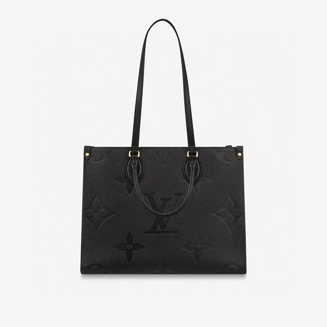 Louis Vuitton One Shoulder Leather Tote Bag #nigo52323