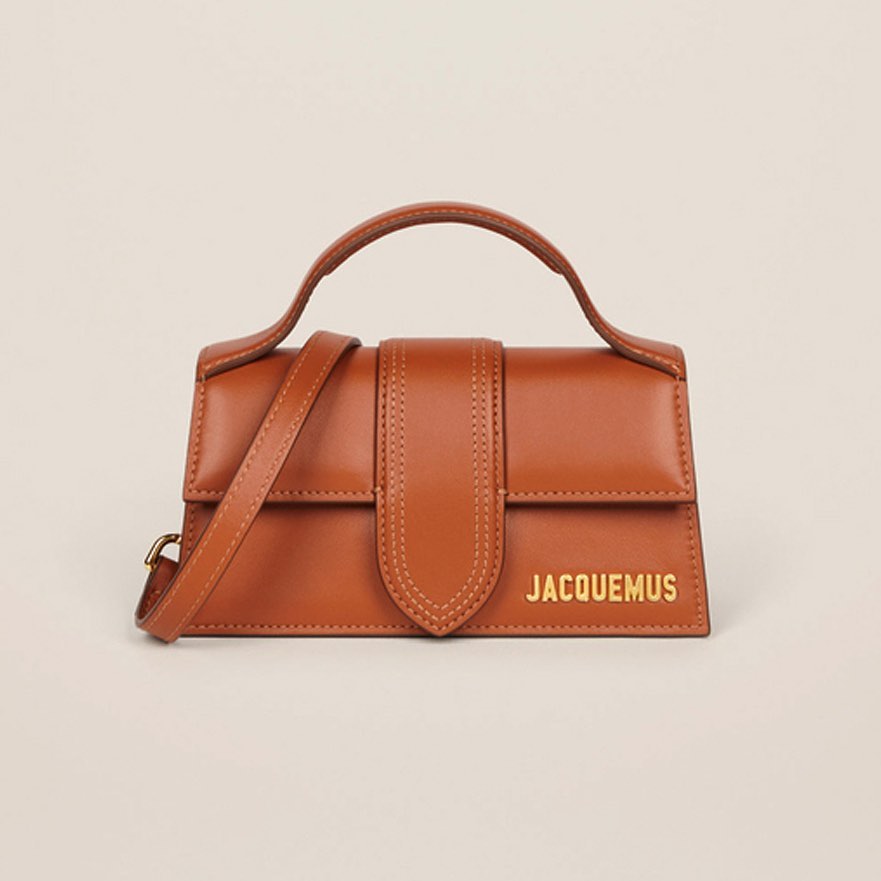 Jacquemus Women's Leather Wide Strap Crossbody Bag #nigo51437