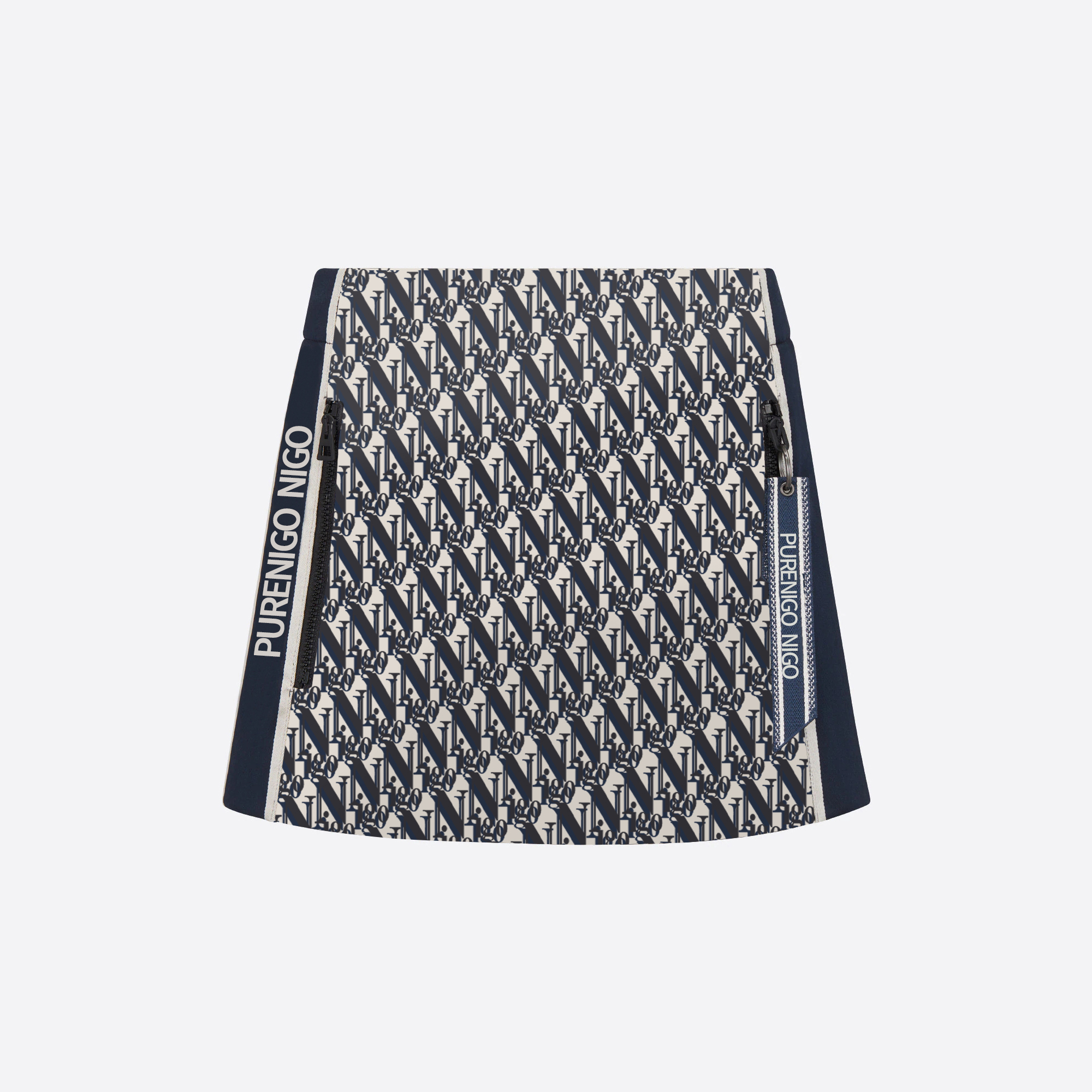 Dior Graphic Print Short Skirt Long Skirt #nigo53956