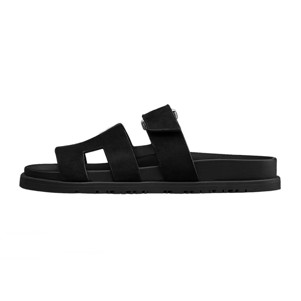 Hermes Women's Leather Sandals Slippers Flats Shoes #nigo51633