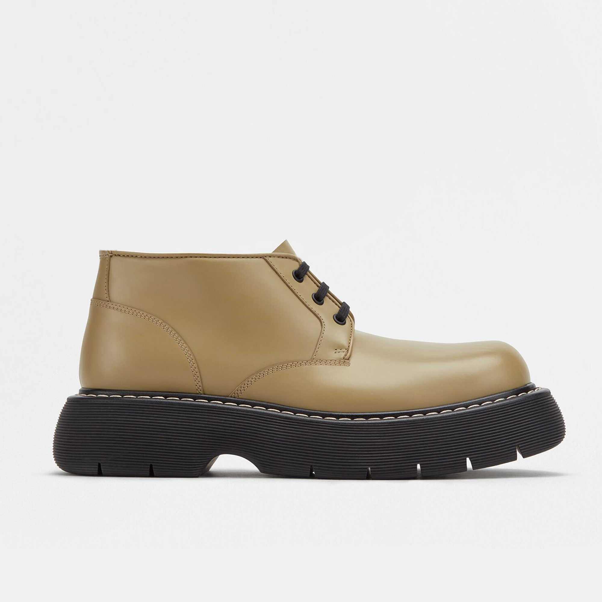 Bottega Veneta Swell Nude Boots And Leather Lace-Ups Shoes #nigo53262