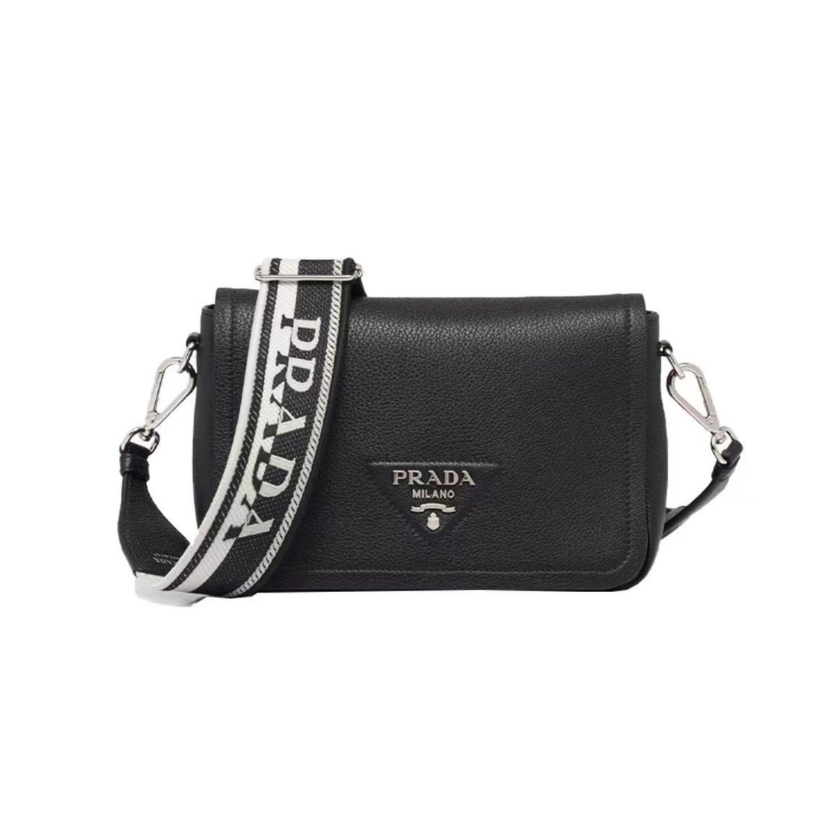 Prada NIGO Leather Square Shoulder Bags Handbag Bag #nigo56377