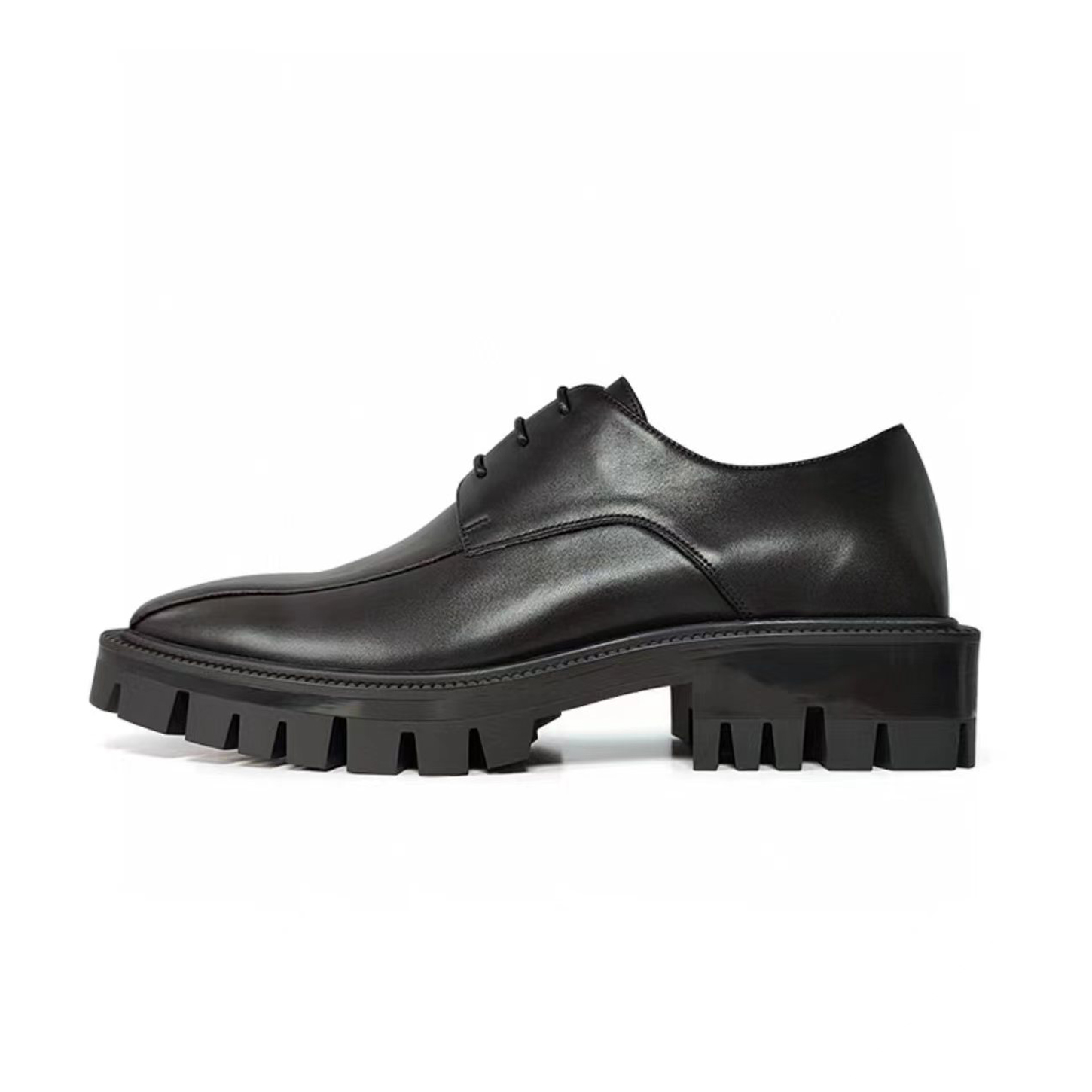 Balenciaga Men's Irregular Sole Low Top Leather Shoes Business #nigo5465