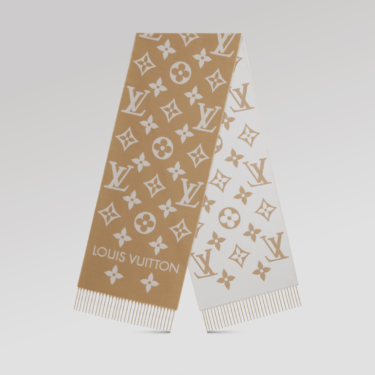 Louis Vuitton NIGO Soft Wool Long Towel Reversible Accessories Scarf #nigo56341