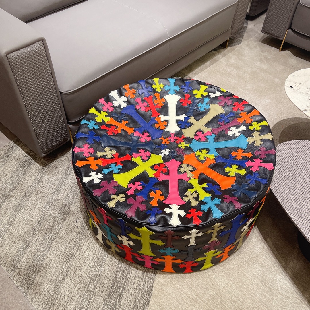 Chrome Hearts Home Cross Lazy Sofa