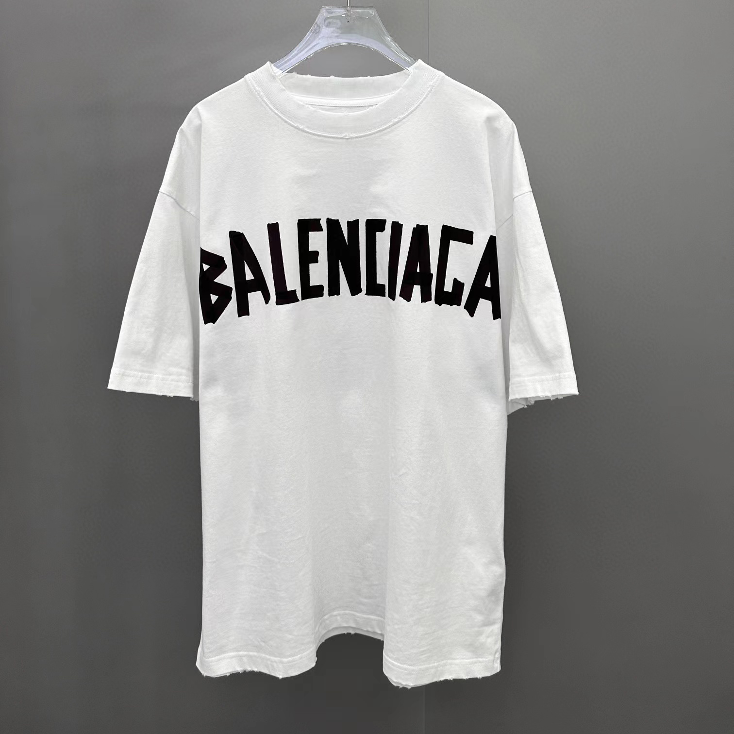 Balenciaga NIGO Tape Letter Short Sleeve T-Shirt #nigo5971