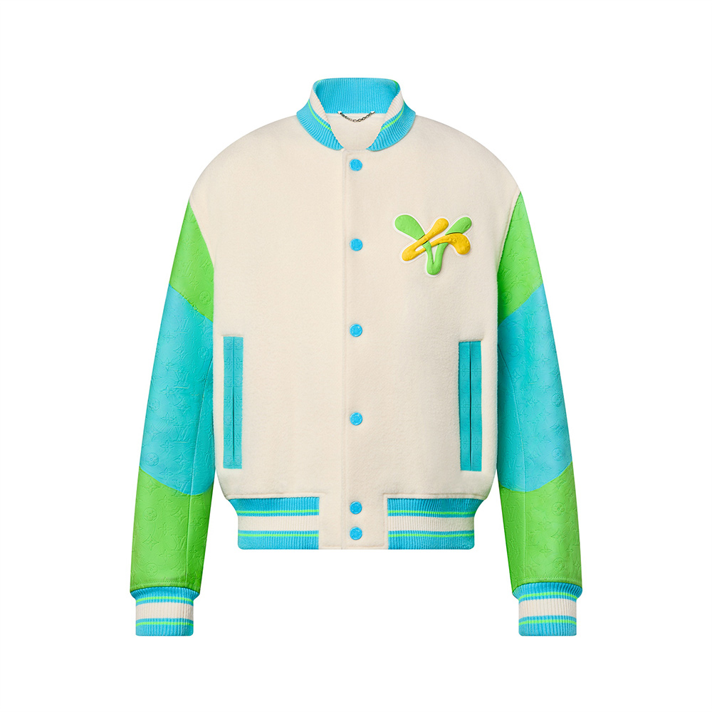 GIVENCHY NIGO Man  Leather Jacket Coat #nigo94119