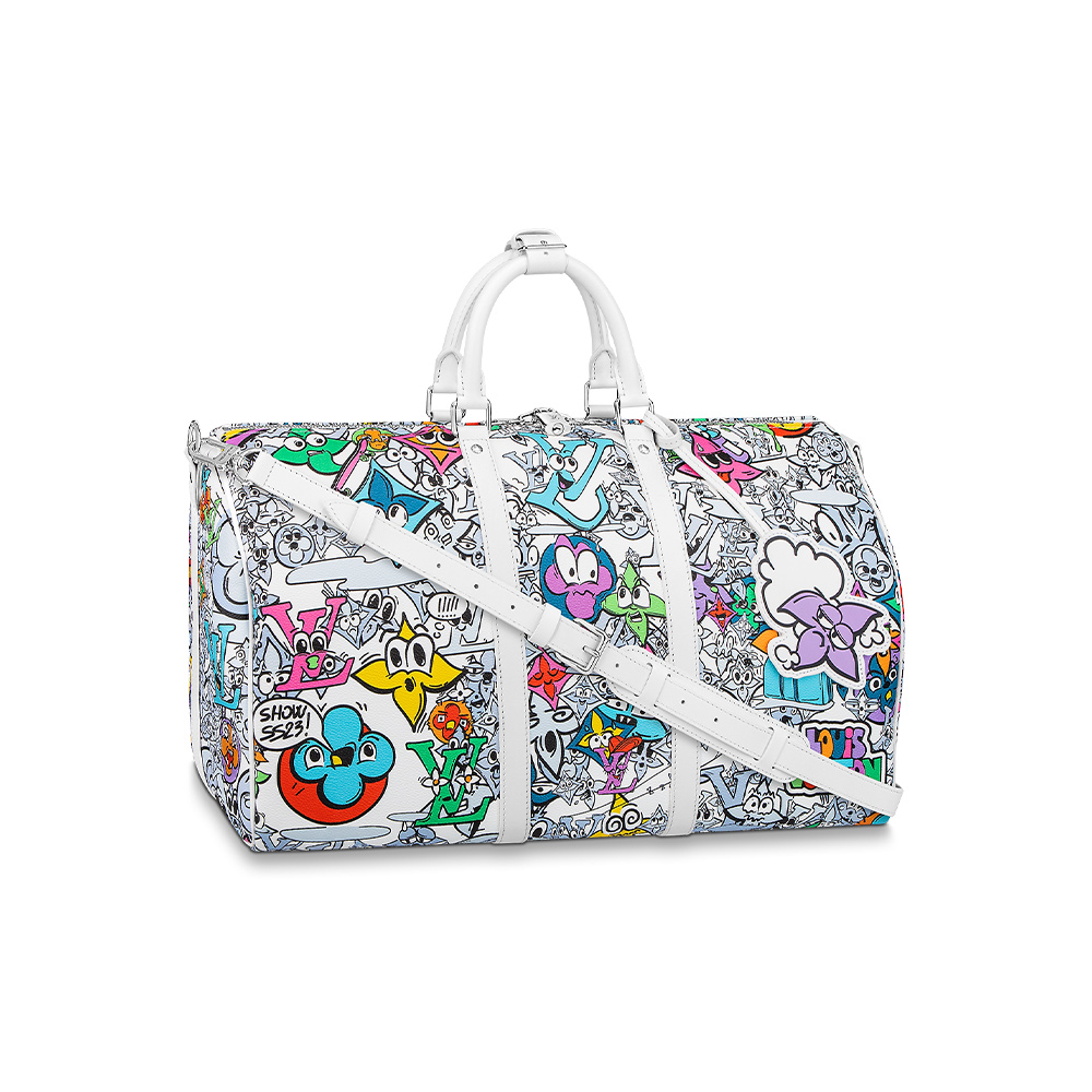 Louis Vuitton NIGO Handbag Travel Bag Luggage Bags #nigo56489