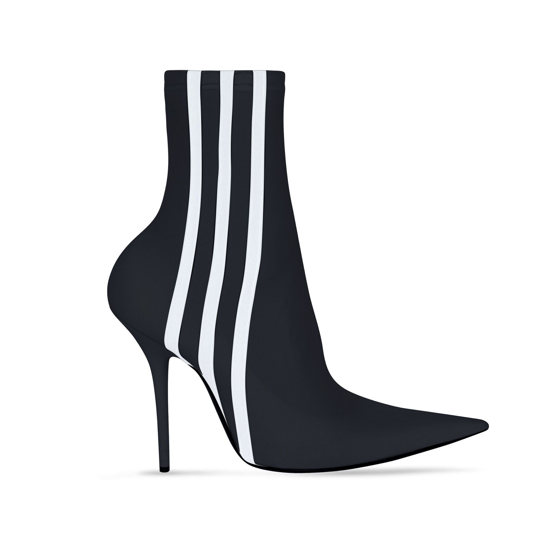 Balenclag NIGO  striped suede high heels shoes #nigo56917