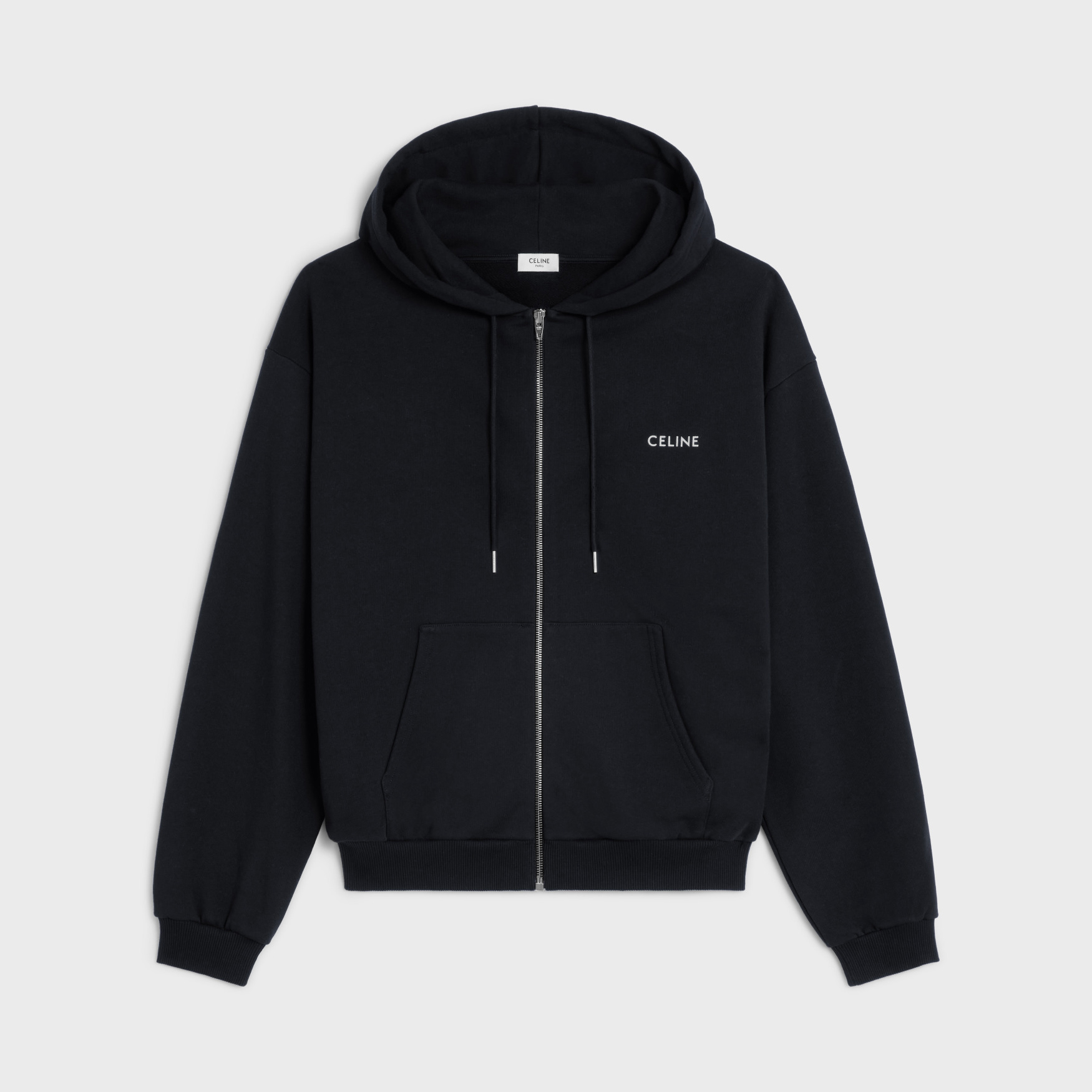 Celine Spring And Autumn Cotton Hooded Zipper Coat Jacket #nigo94128