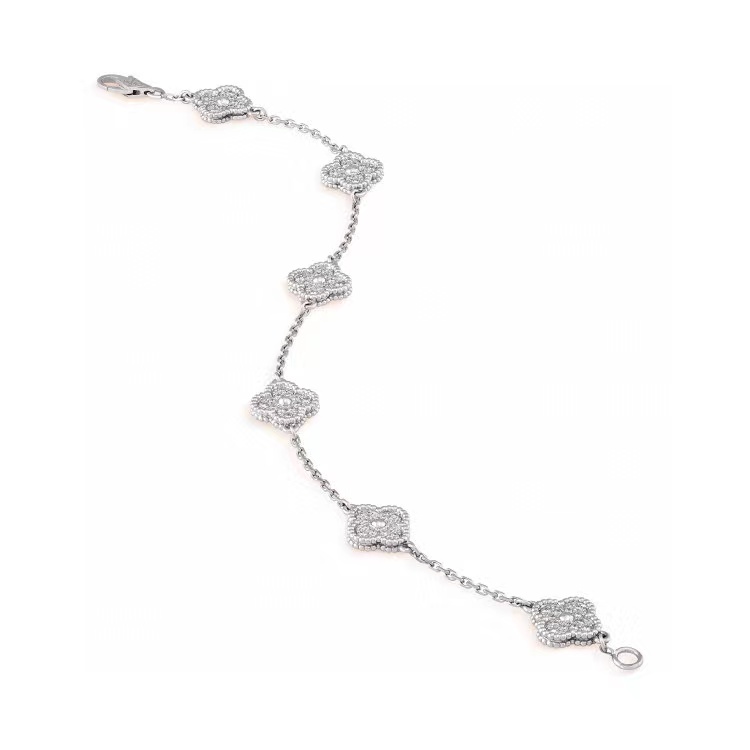 VanCleef&Arpels NIGO  Silver Decorative Bracelet Accessories #nigo56936