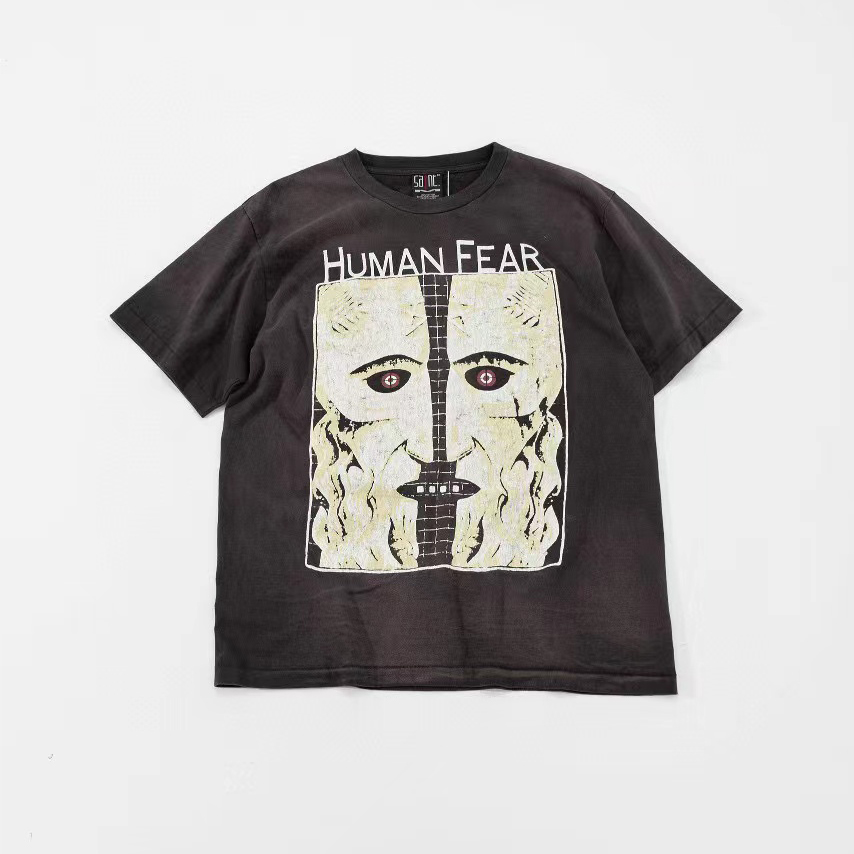 Saint Michael NIGO Sunlight Old Washed Short Sleeved T-shirt NGVP #nigo5938