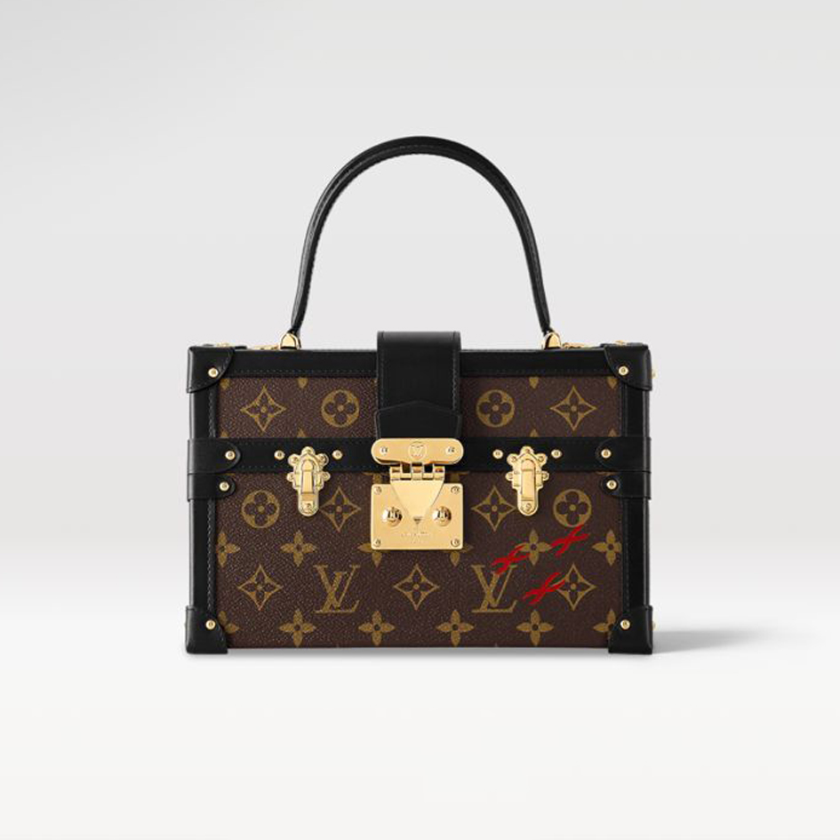 Louis Vuitton NIGO Box Leather Shoulder Bag #nigo56864