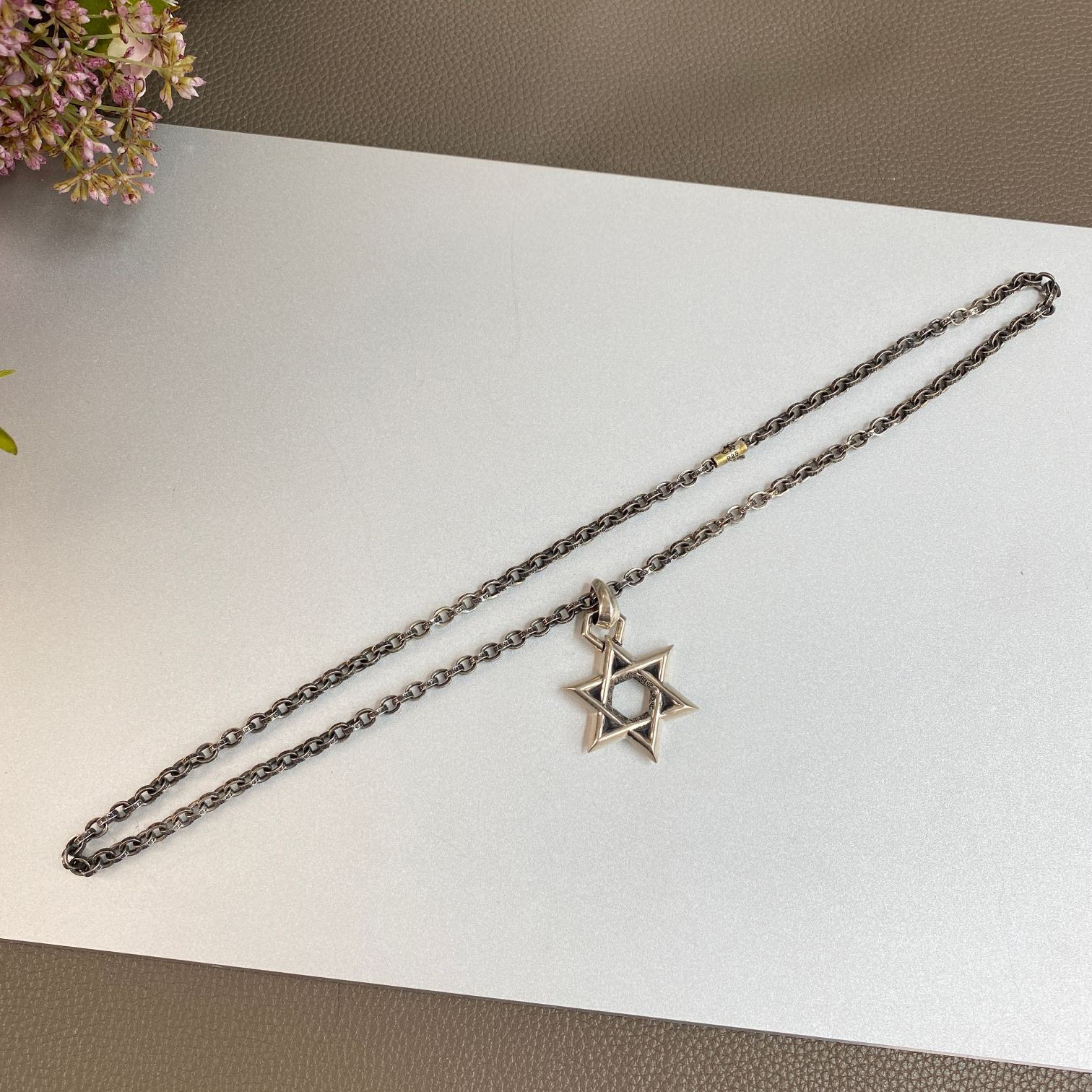 Chjewelry NIGO Sterling Silver Pentagram Necklace Accessories #nigo94349