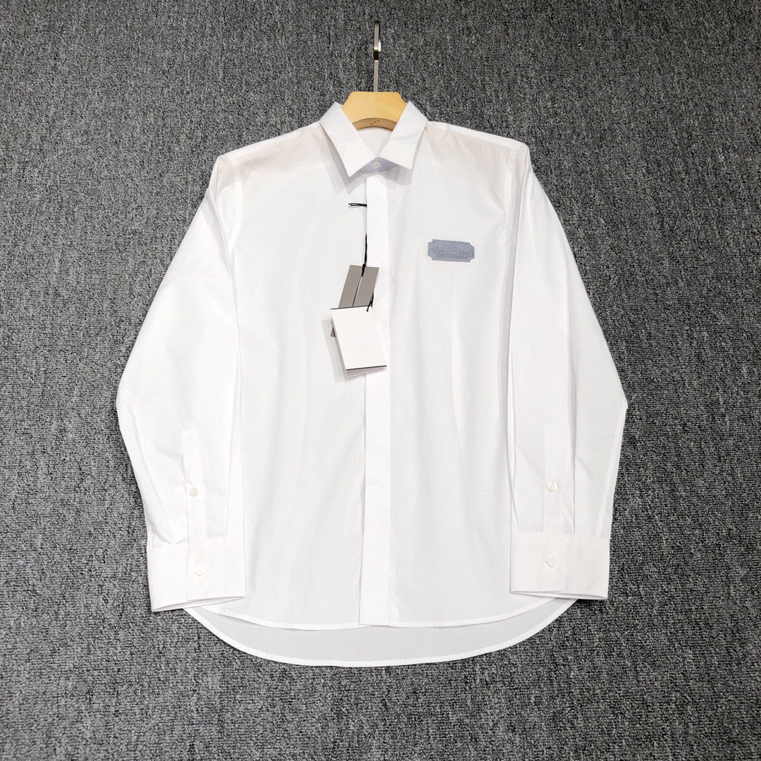 Dior NIGO Man Spring And Autumn Cotton Long Sleeve Shirt #nigo94319