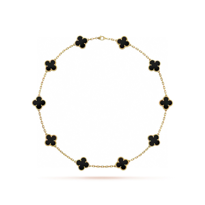 Van Cleef & Arpels NIGO Premium Decorative Gold Necklace Accessories #nigo57233 #nigo57168