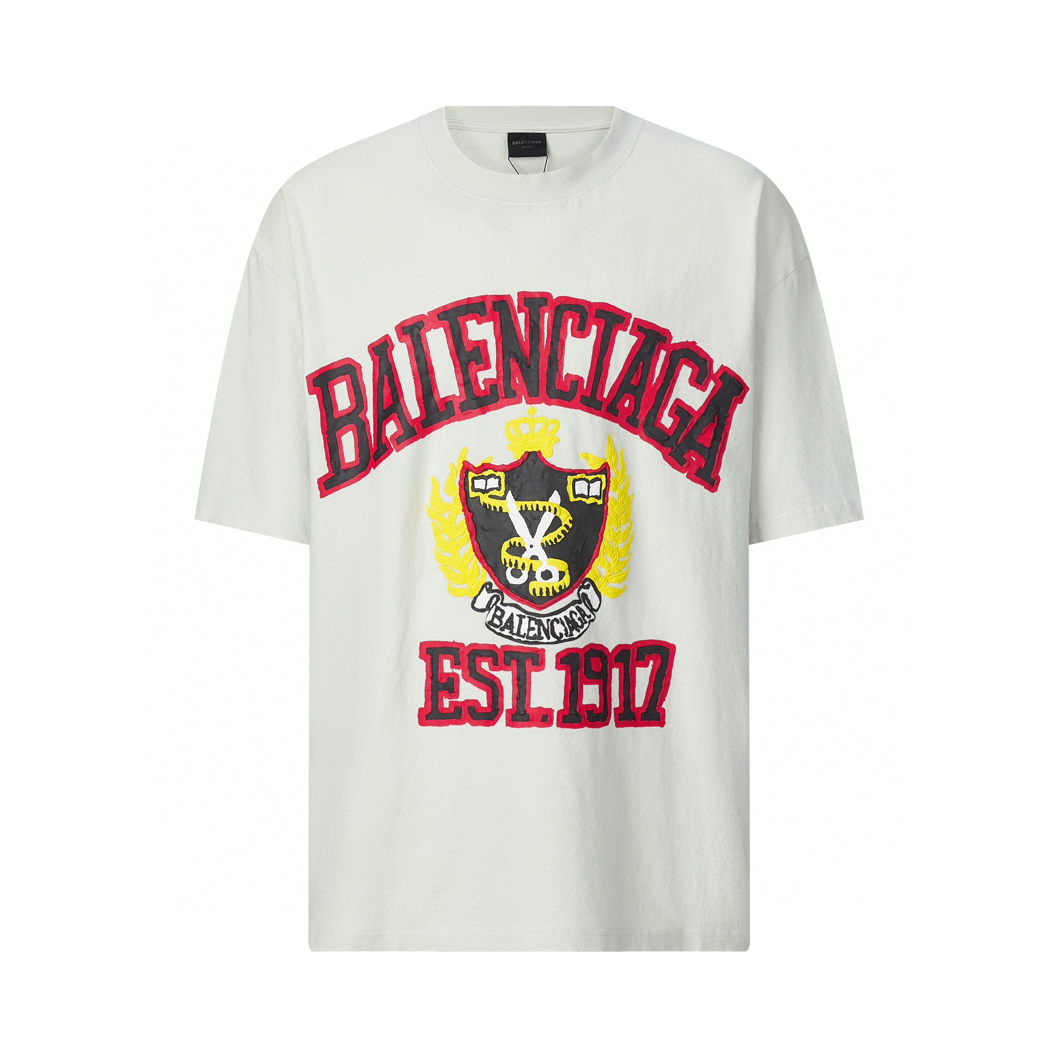 Balenciaga NIGO Man Scissor Pattern Short Sleeve T-shirt #nigo94329