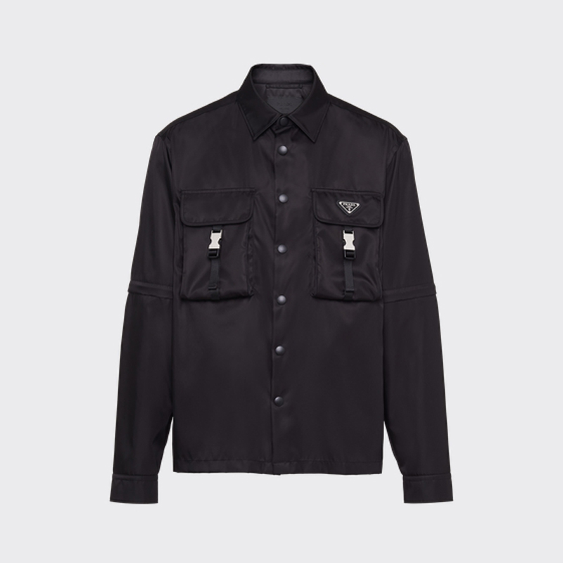 Prada NIGO Men's Long Sleeved Button Up Shirt Jacket #nigo94323