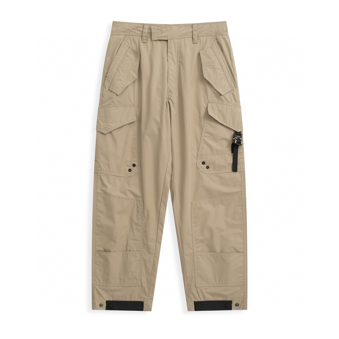 Prada NIGO Man Multi Pocket Khaki Trousers Pants #nigo94326