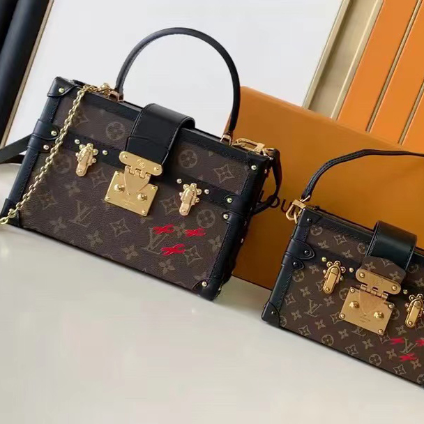 Louis Vuitton NIGO Box Leather Shoulder Bag #nigo56864