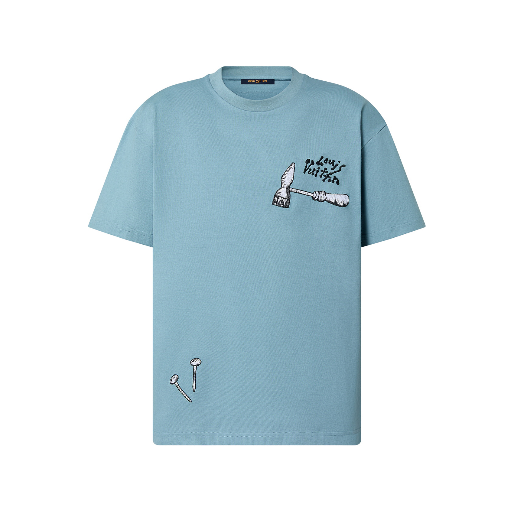 Louis Vuitton NIGO Man Cotton T-shirt Short Sleeve #nigo94264