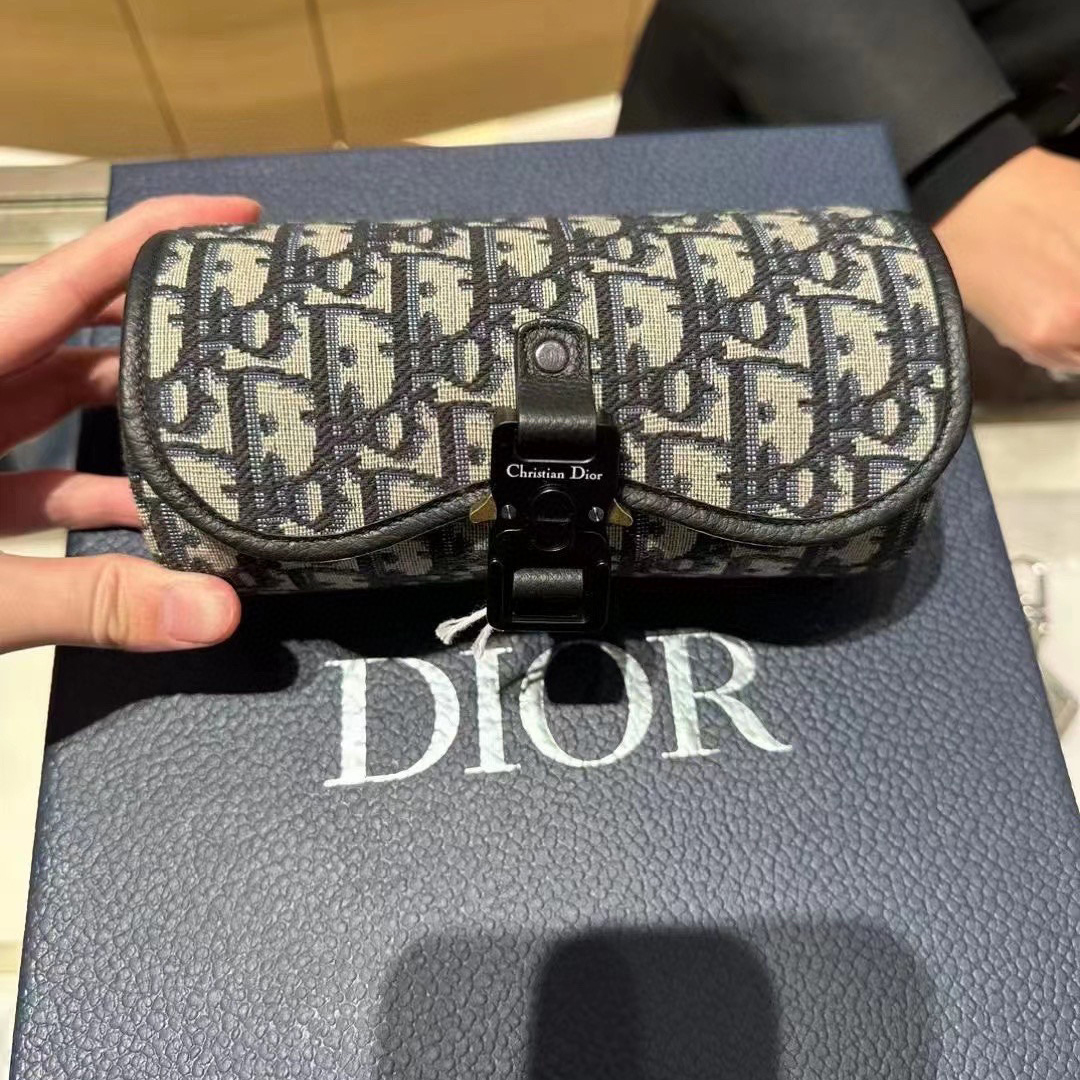 Dior NIGO Canvas Long Printed One Shoulder Crossbody Bag #nigo94413