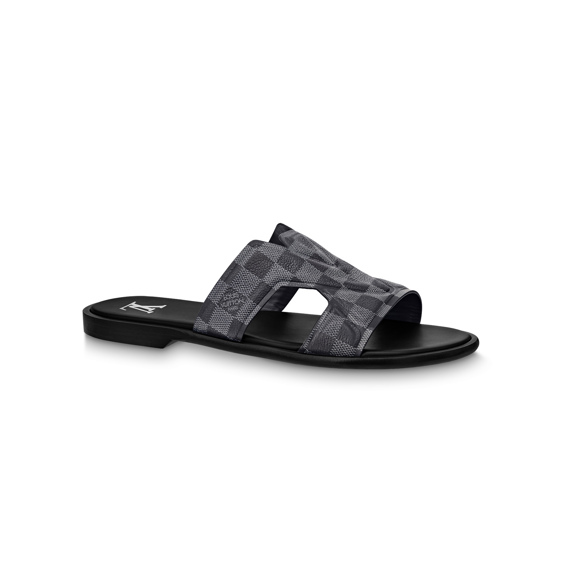 Louis Vuitton NIGO Letter Shaped Leather Casual Slippers Sandals Shoes #nigo94397