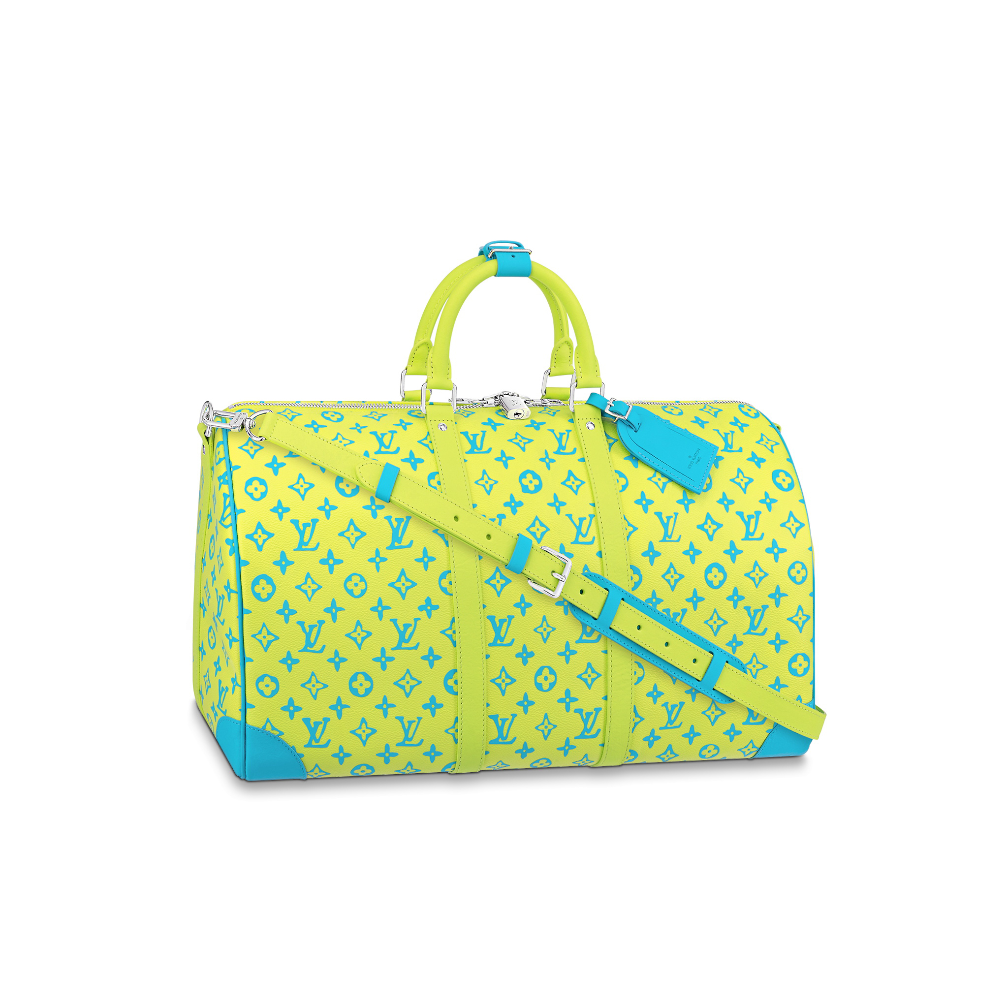 Louis Vuitton NIGO Leather Handbag Travel Bag #nigo94459