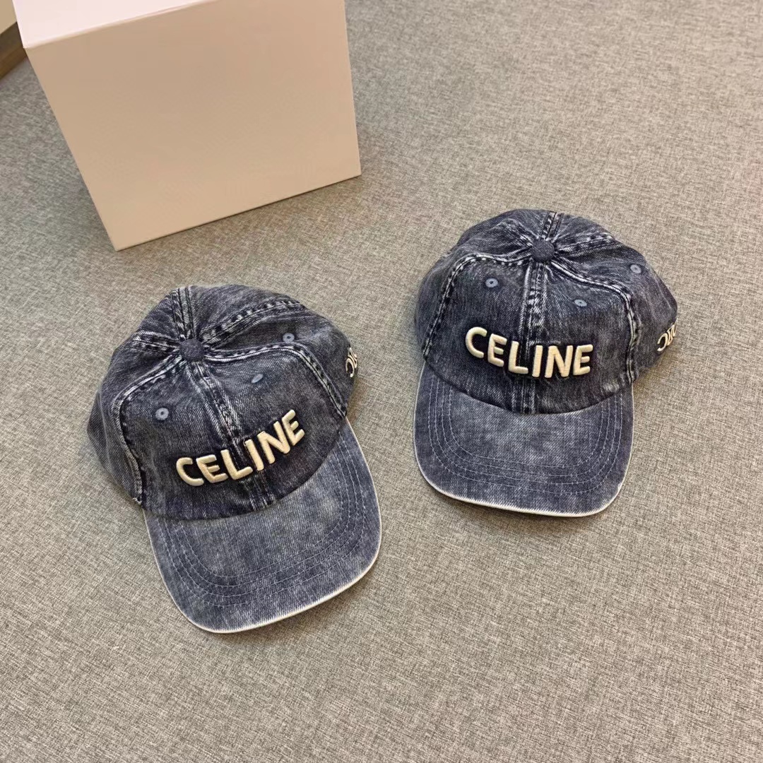 Celine NIGO Denim Baseball Cap Hat  Accessories #nigo56765