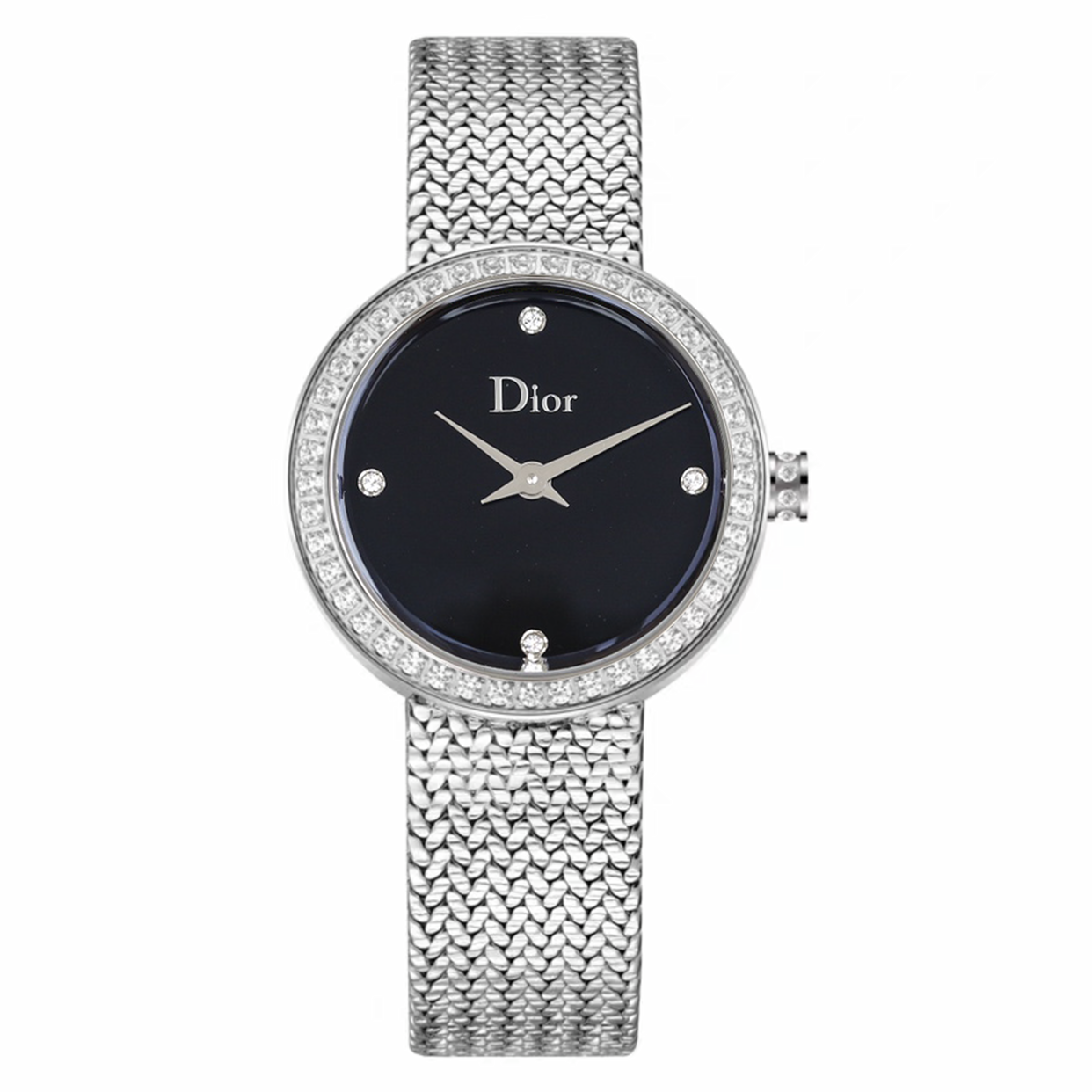 Dior Mesh Craft Fine Steel Watch Chain Quartz Watch Casual White Matching Accessories Jewelry #nigo82484